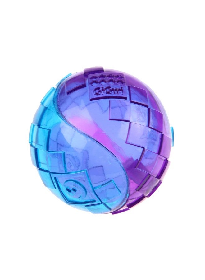 جيجوي كرة جيجوي الصريرية للكلاب، مثالية للعب والجلب، ارتداد عالٍ، تطفو على الماء، كرات مطاطية متينة وغير سامة للكلاب، لطيفة على الأسنان واللثة، لعبة مناسبة للكلاب متوسطة الحجم، لون بنفسجي، حجم متوسط - Image 4